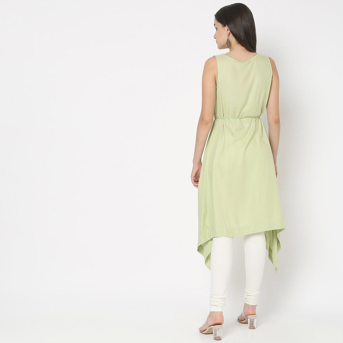 Flare Fit Embellished Kurta