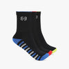 Men Wearing Assorted Free Size Crew Socks