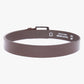 Men Wearing Genuine Leather Brown Belts