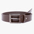 Men Wearing Genuine Leather Brown Belts