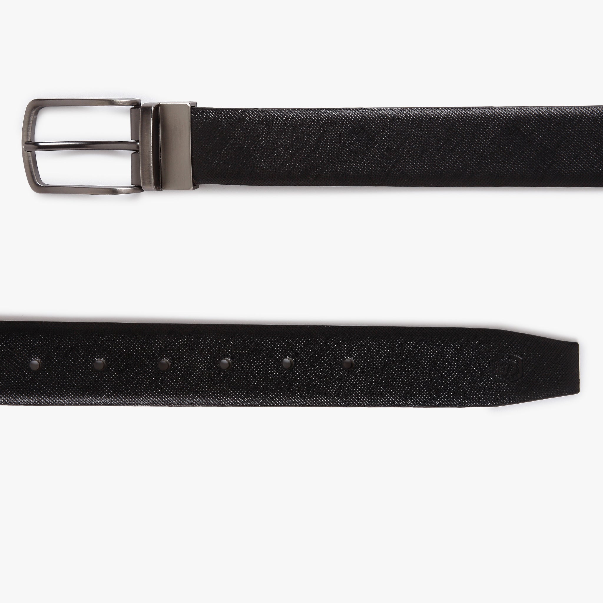 Men Wearing Genuine Leather Black & Brown Belts