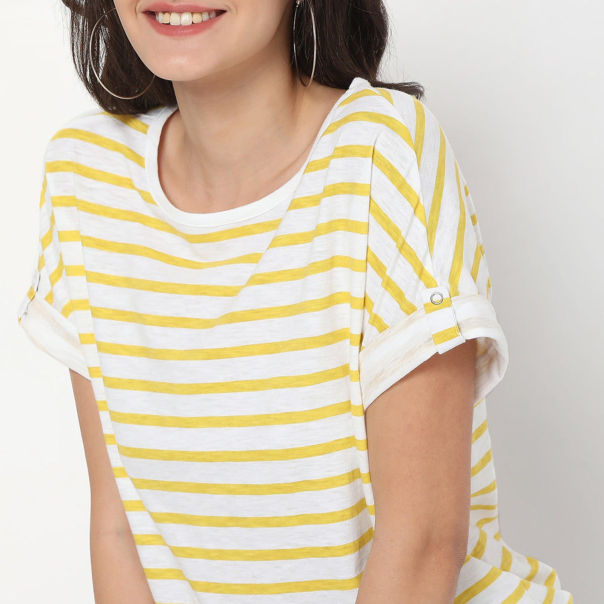 Regular Fit Striped T-Shirt