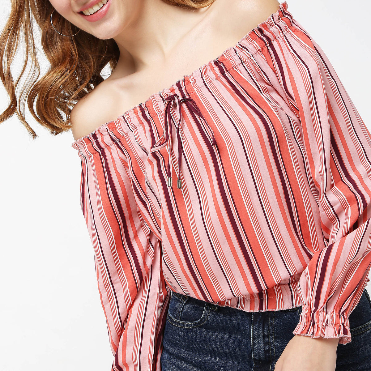 Regular Fit Striped Top