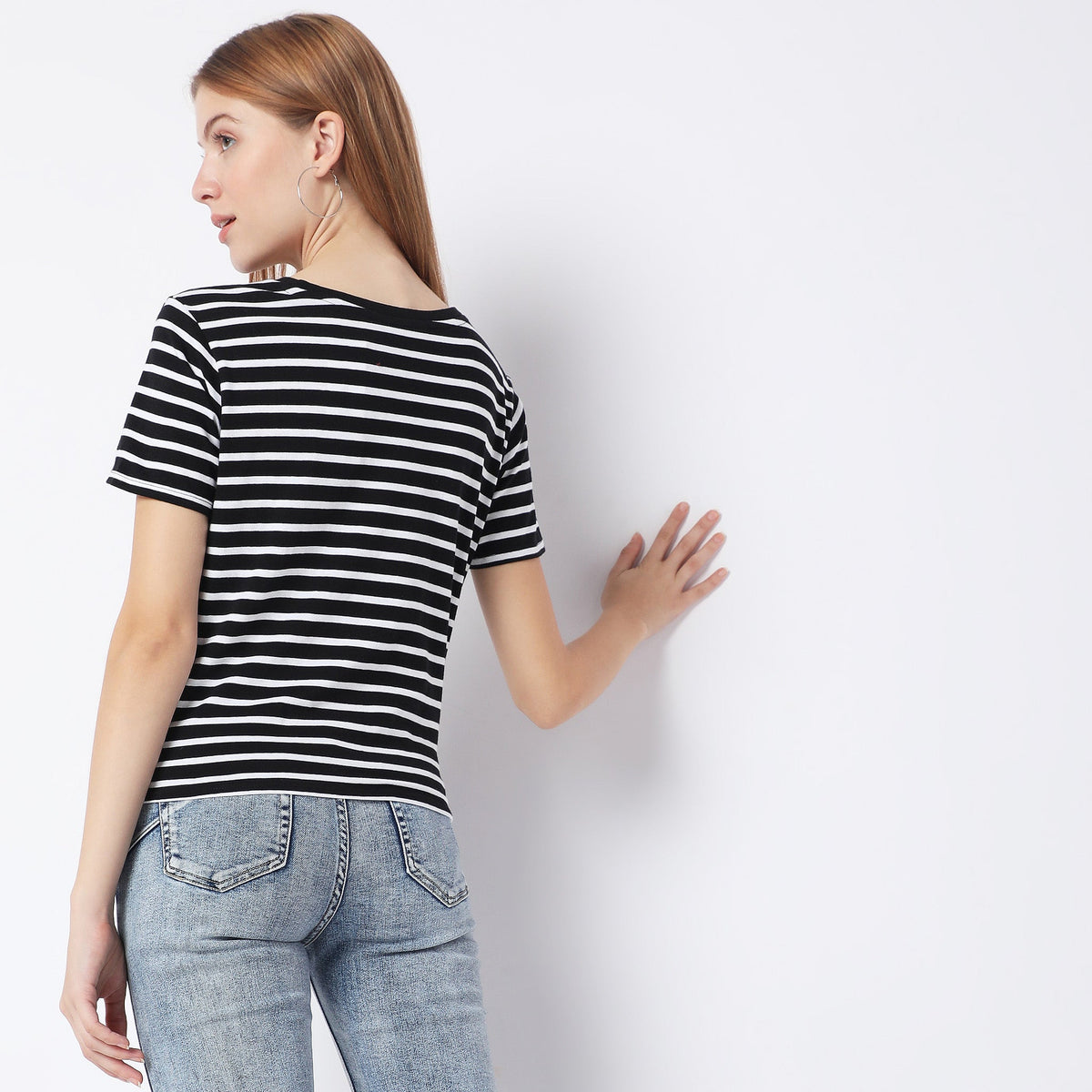 Regular Fit Striped T-Shirt