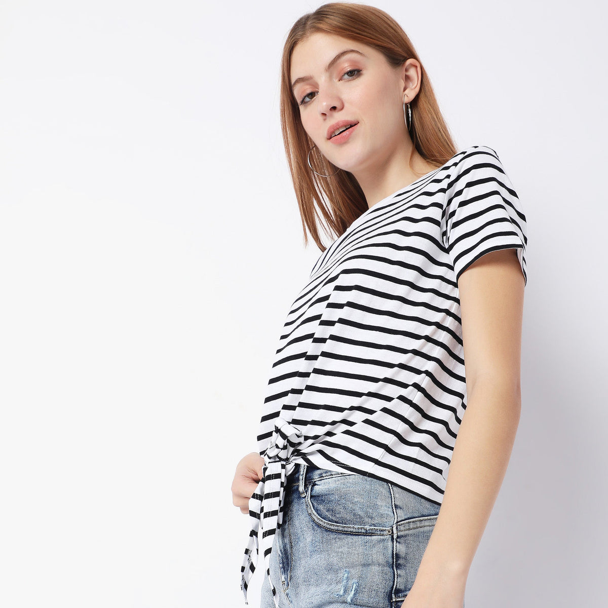 Regular Fit Striped T-Shirt