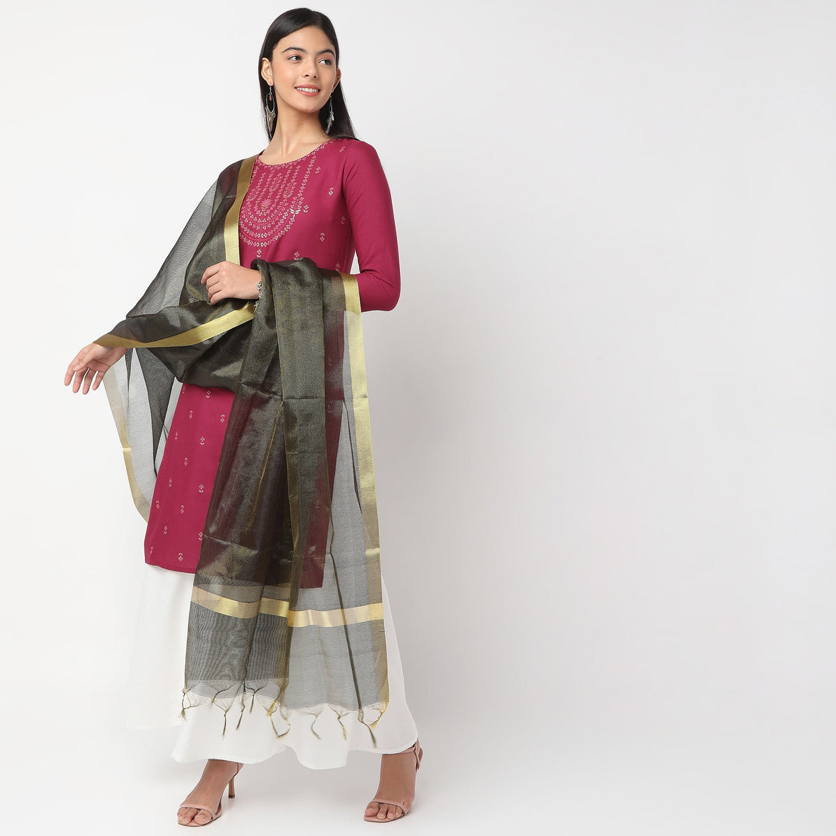 Kota Solid Dupatta