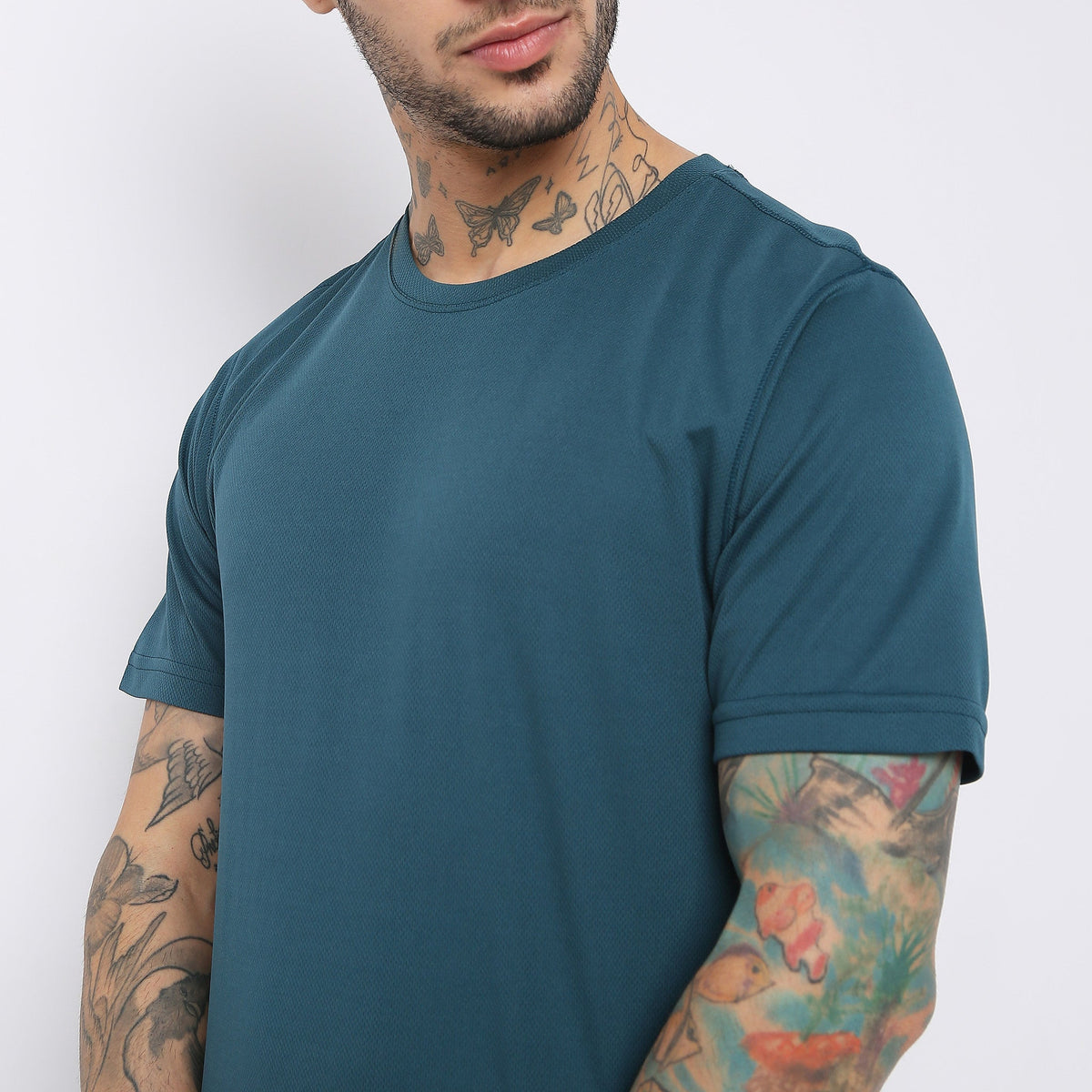 Regular Fit Solid T-Shirt