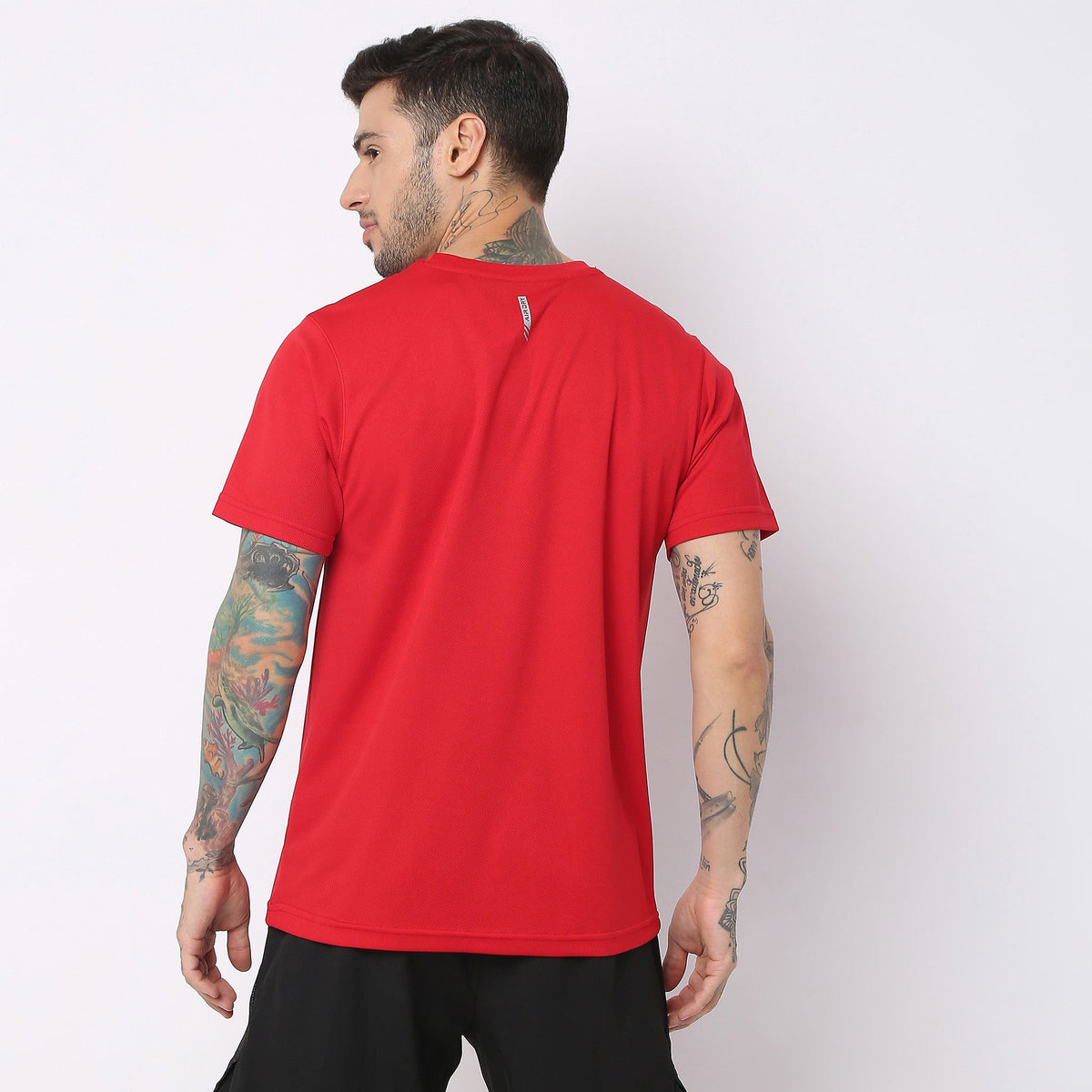 Regular Fit Solid T-Shirt