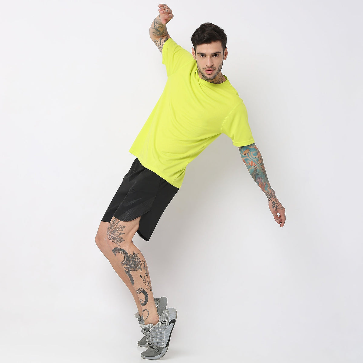 Regular Fit Solid T-Shirt