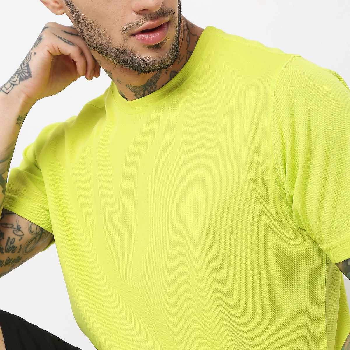 Regular Fit Solid T-Shirt