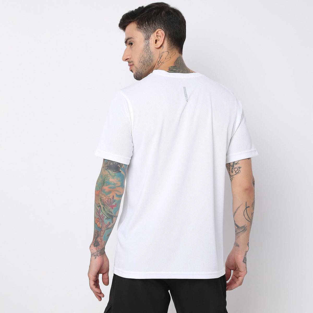 Regular Fit Solid T-Shirt