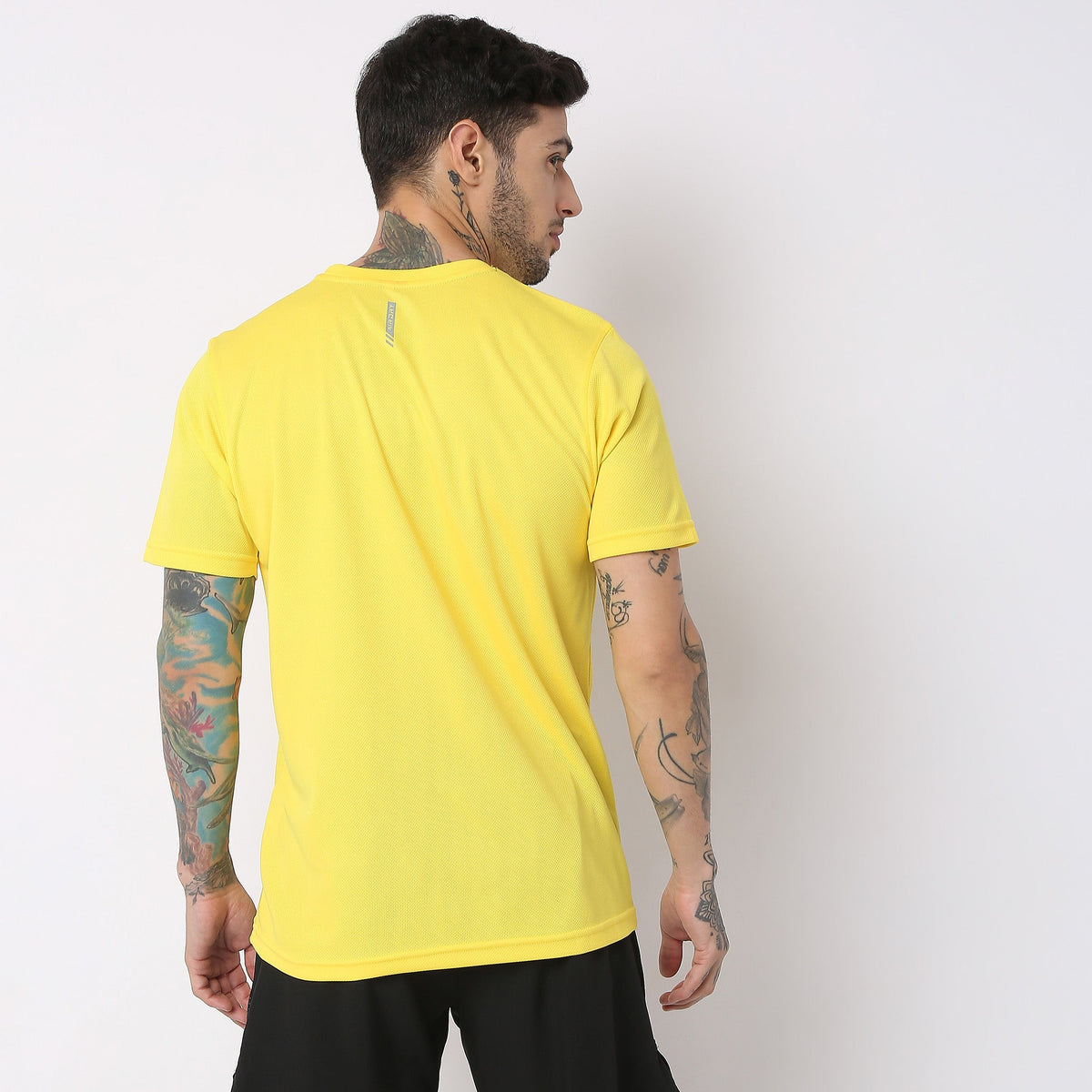 Regular Fit Solid T-Shirt