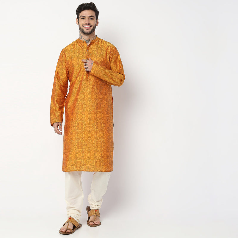 Regular Fit Printed Kurta