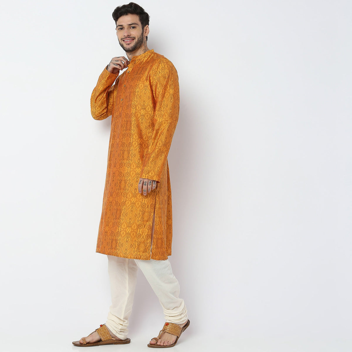 Regular Fit Printed Kurta