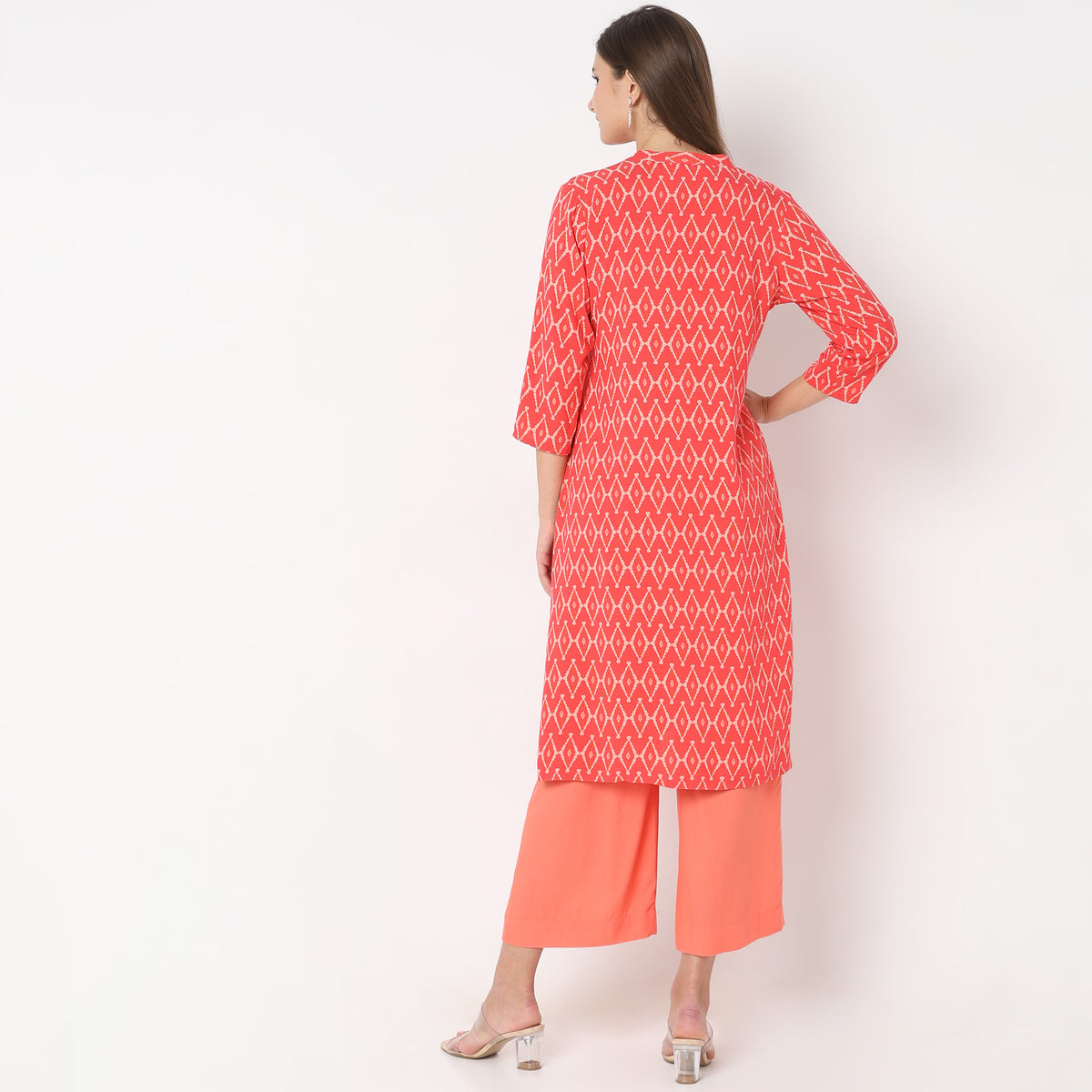 Straight Fit Printed Kurta