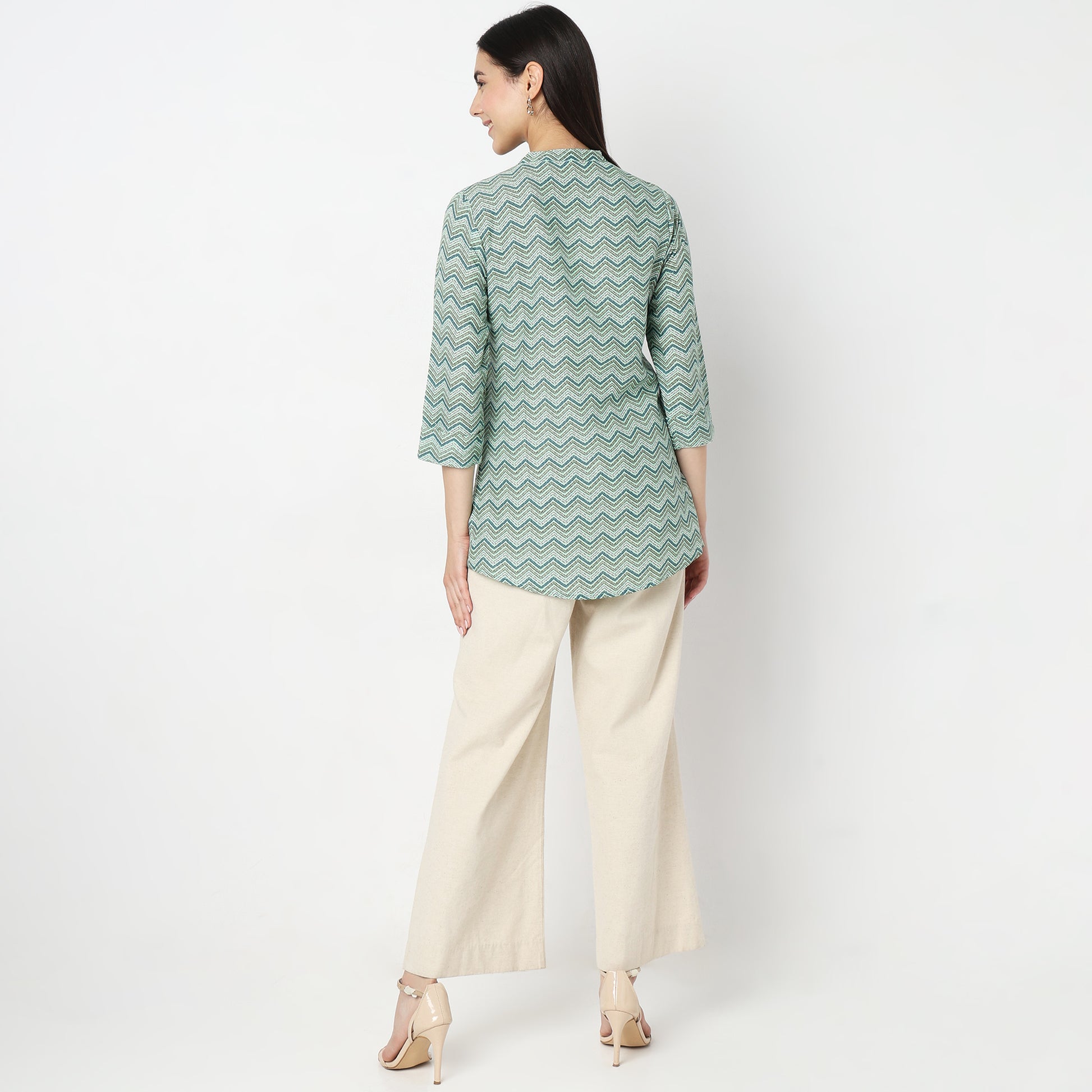 Straight Fit Printed Kurta