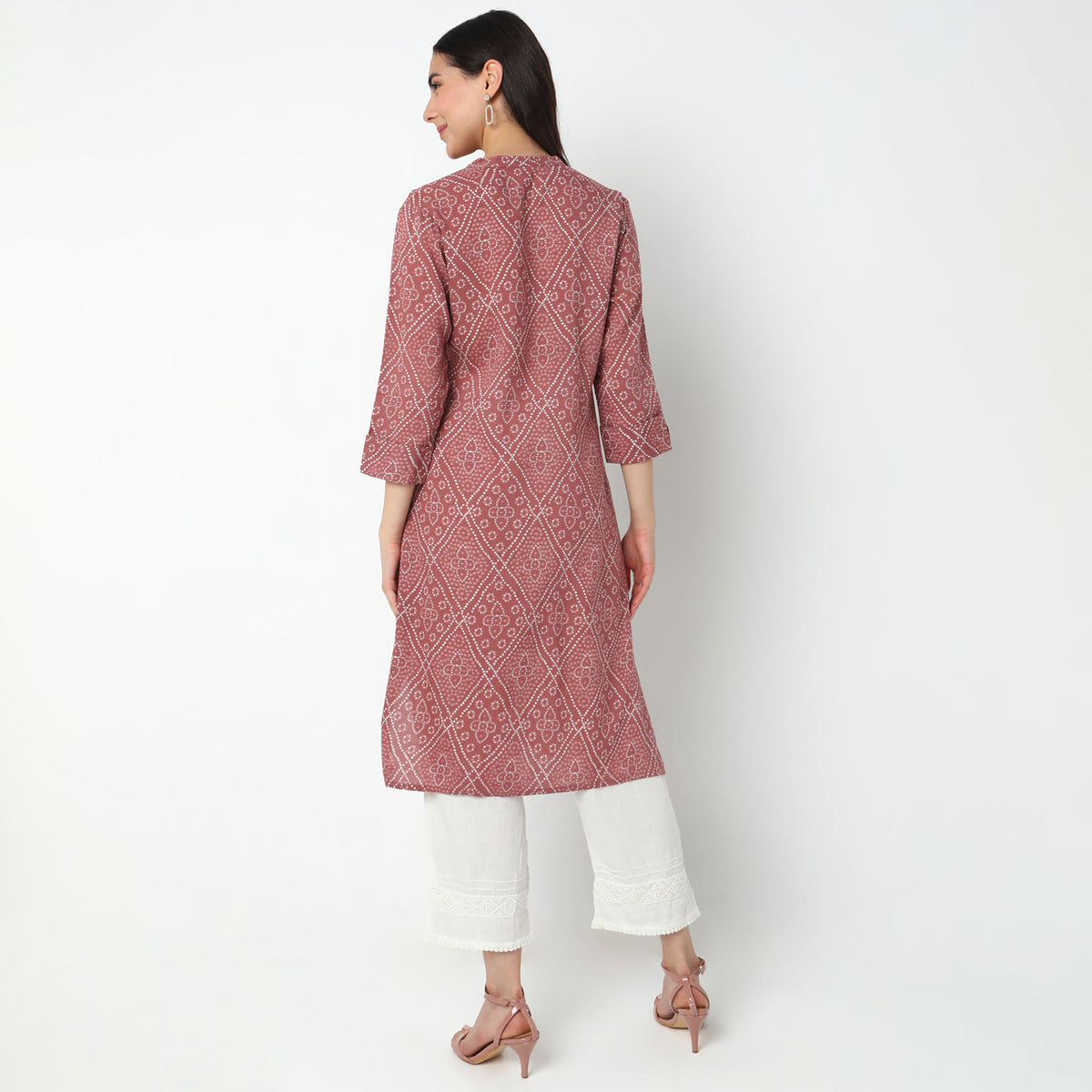 Straight Fit Printed Kurta