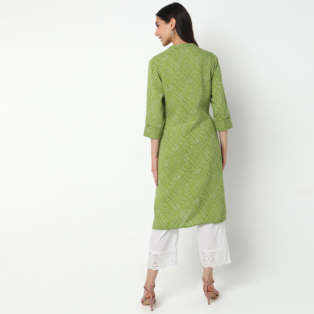 Straight Fit Printed Kurta