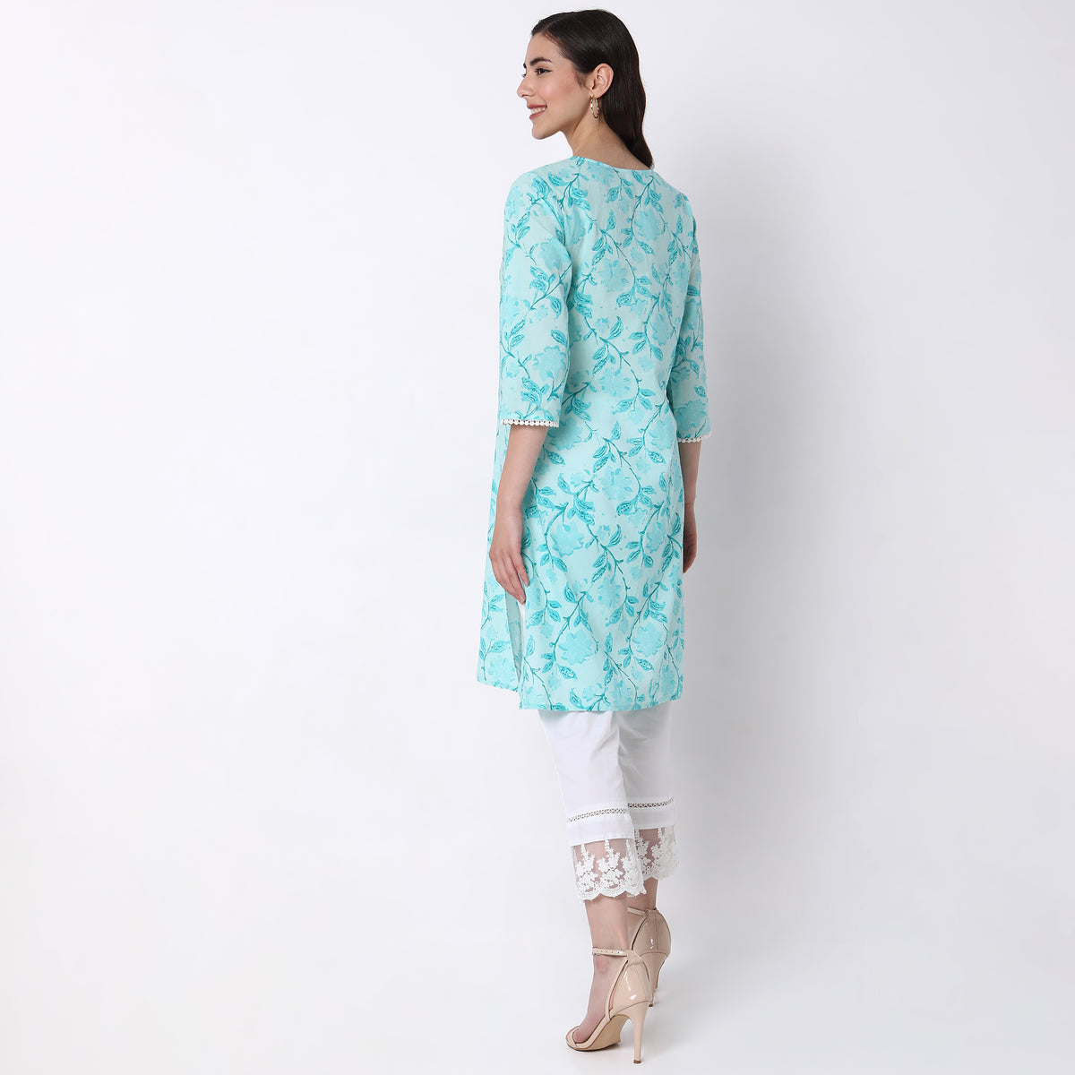 Straight Fit Printed Kurta