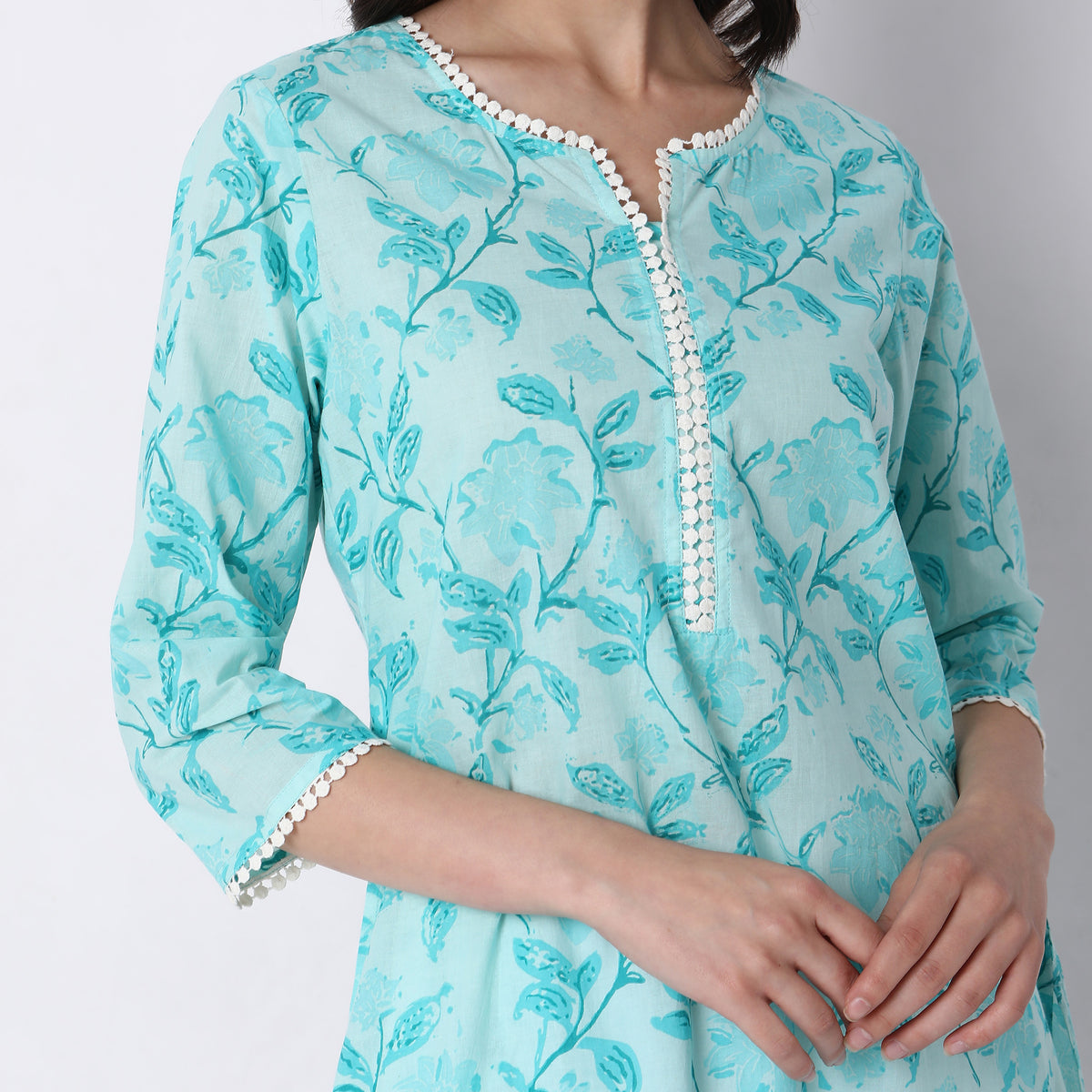 Straight Fit Printed Kurta