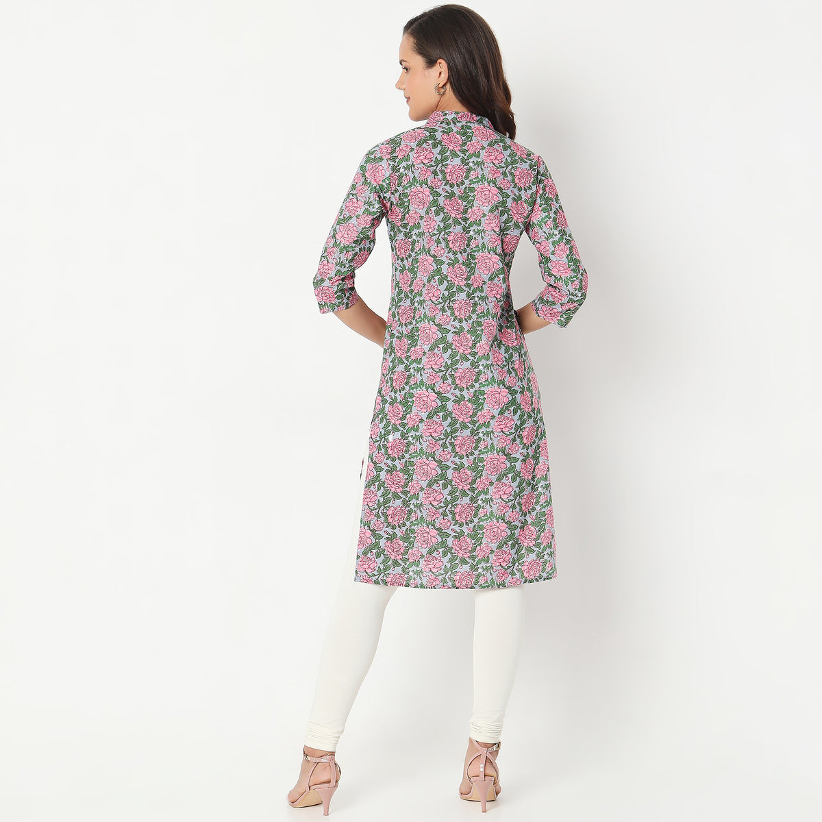 Straight Fit Printed Kurta