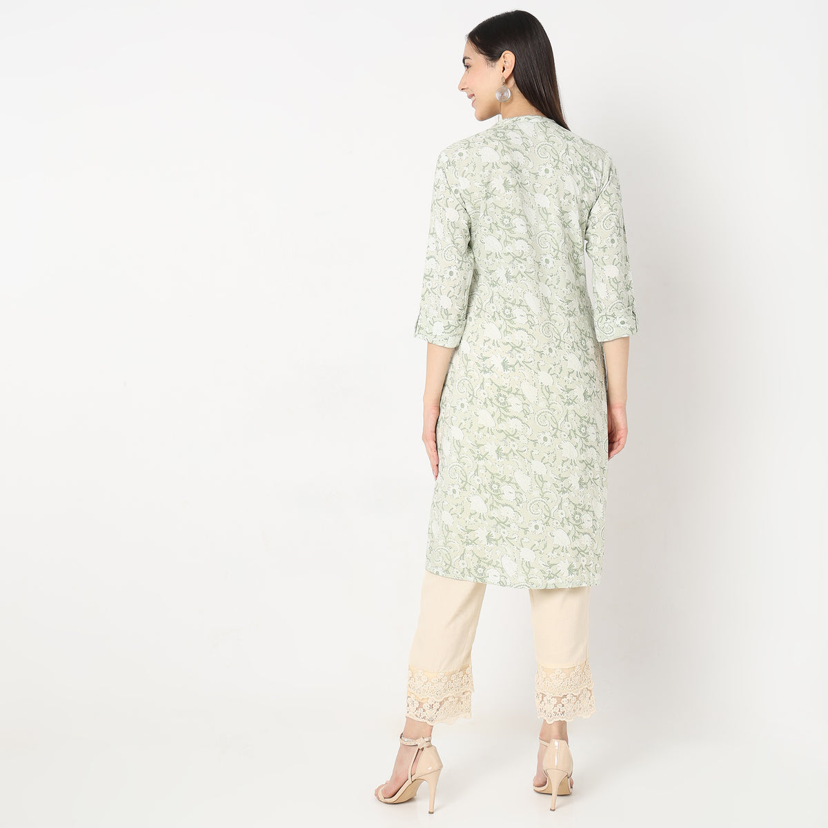 Straight Fit Printed Kurta