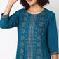 Straight Fit Printed Kurta