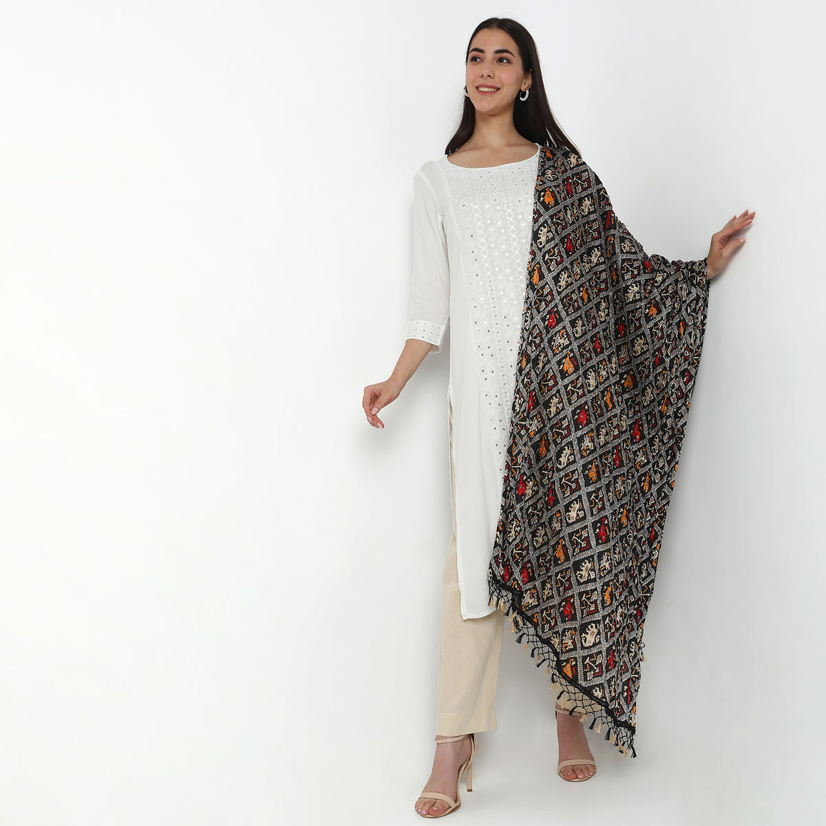 Regular Fit Printed Dupatta