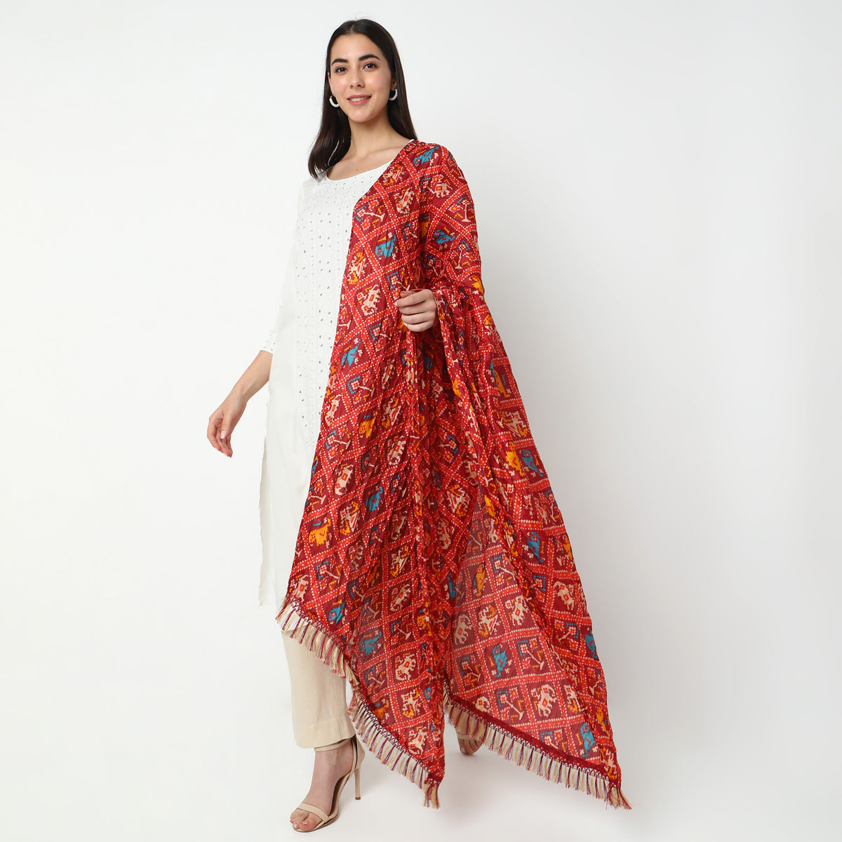 Regular Fit Printed Dupatta