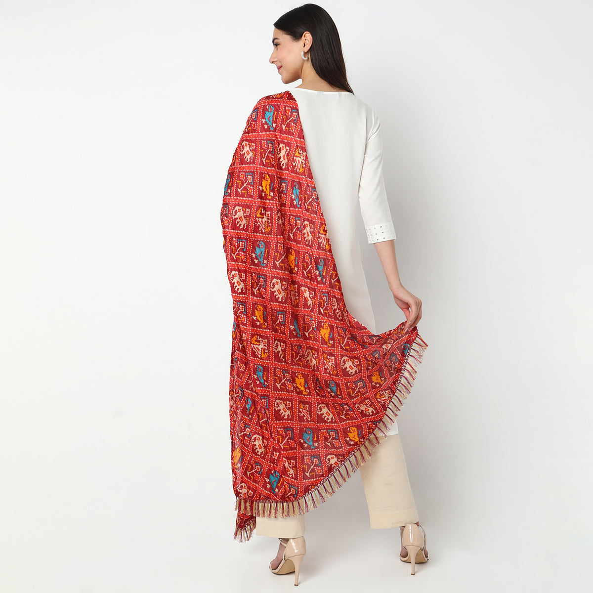 Regular Fit Printed Dupatta