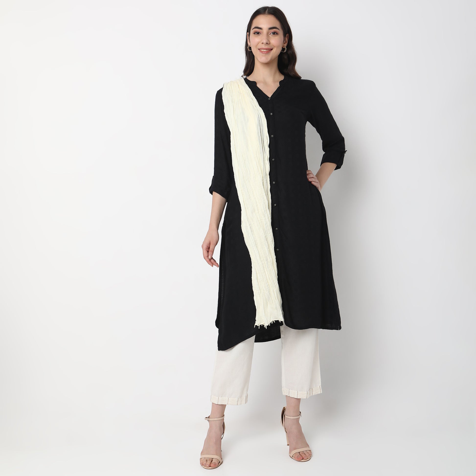 Cotton Solid Core Dupatta