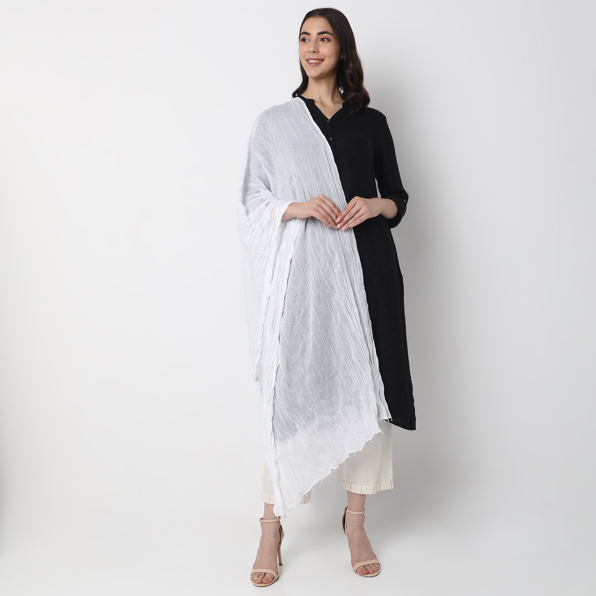 Cotton Solid Core Dupatta
