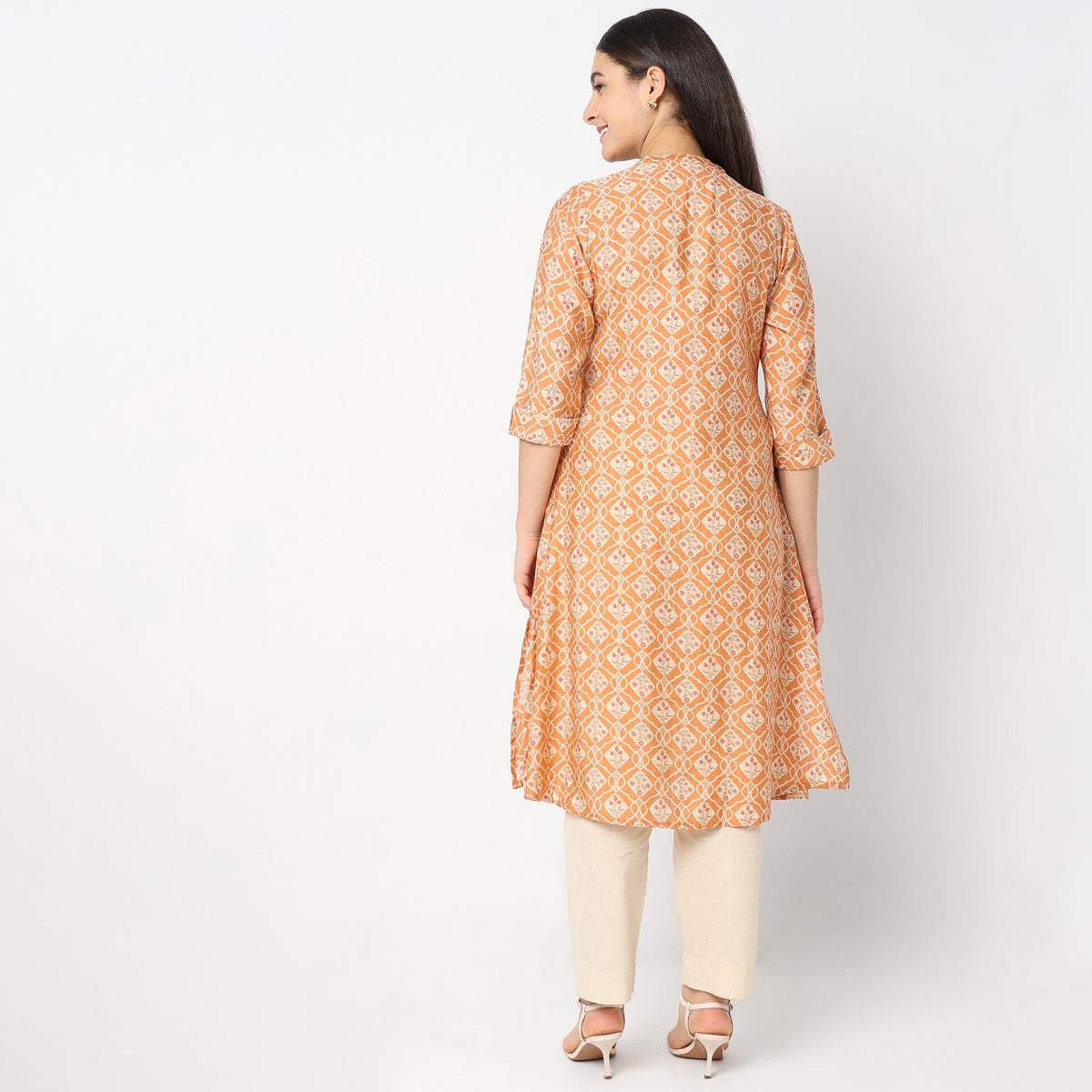 Regular Fit Printed Kurta