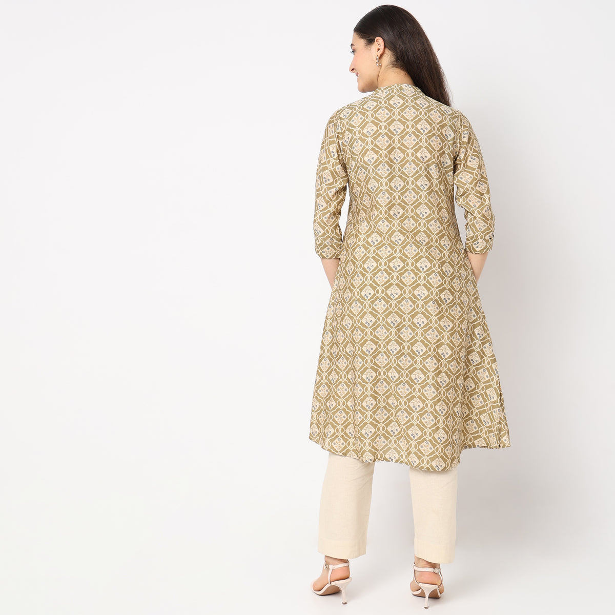 Regular Fit Printed Kurta