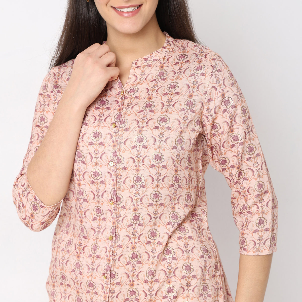 Regular Fit Printed Kurta