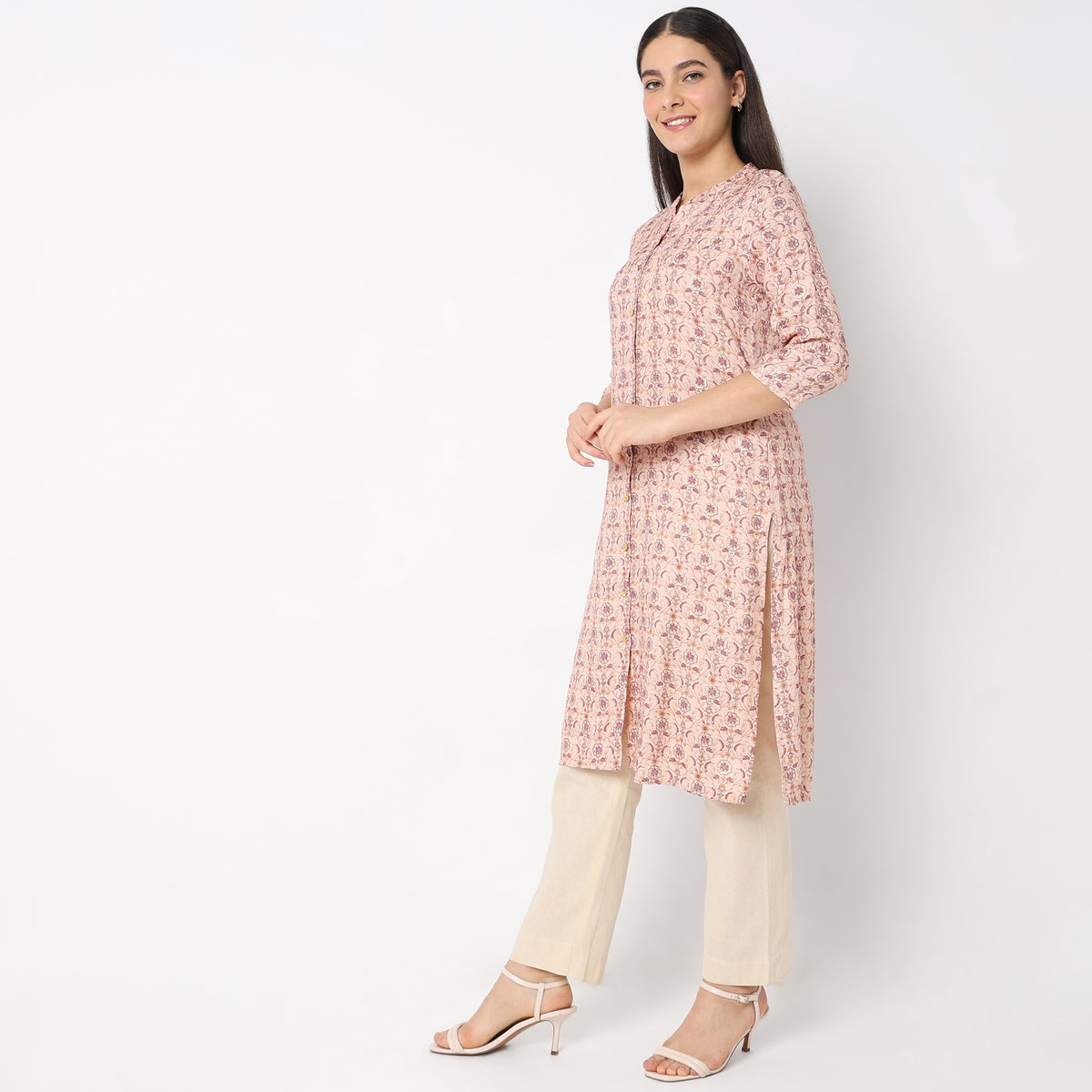 Regular Fit Printed Kurta