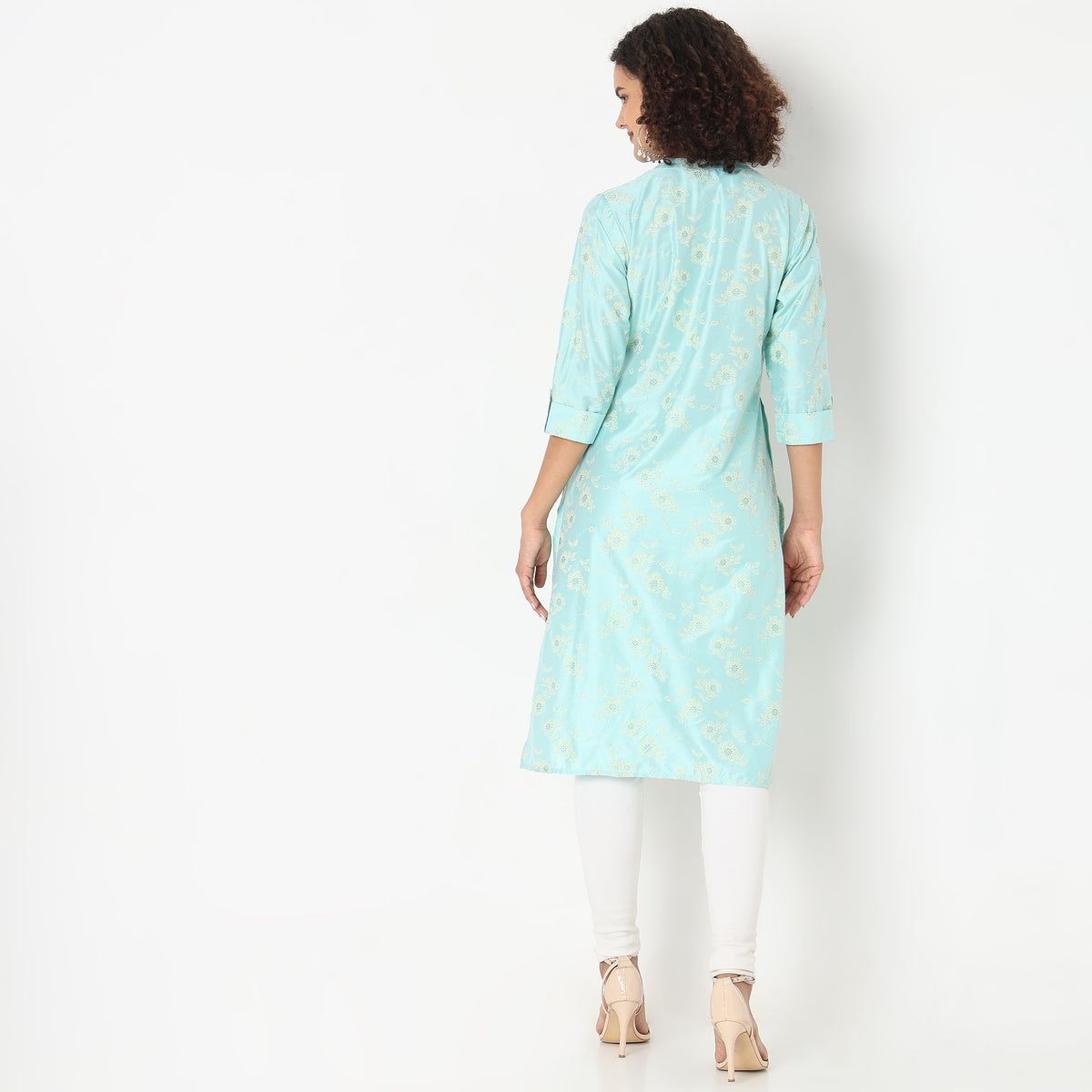 Straight Fit Printed Kurta