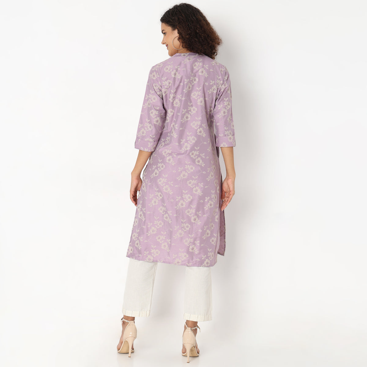 Straight Fit Printed Kurta