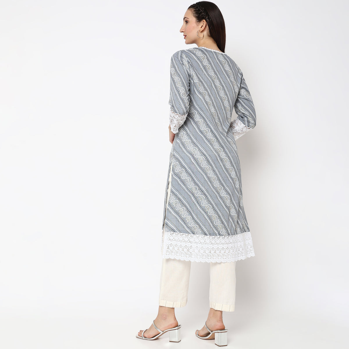 Straight Fit Printed Kurta