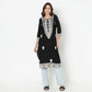 Straight Fit Embroidered Kurta