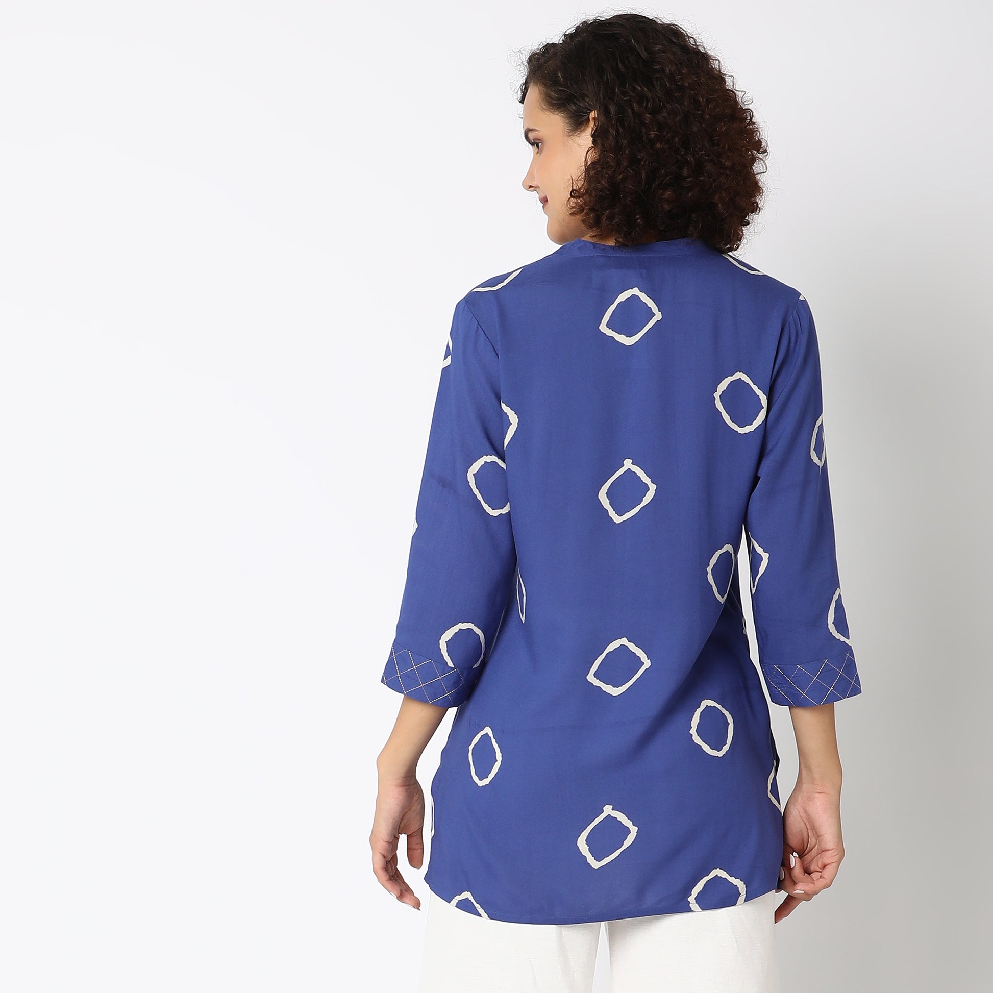 Straight Fit Printed Kurta