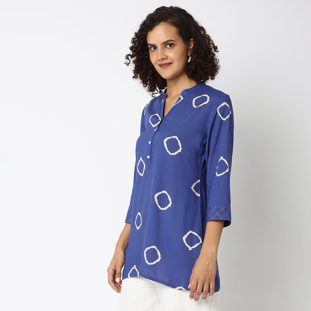 Straight Fit Printed Kurta