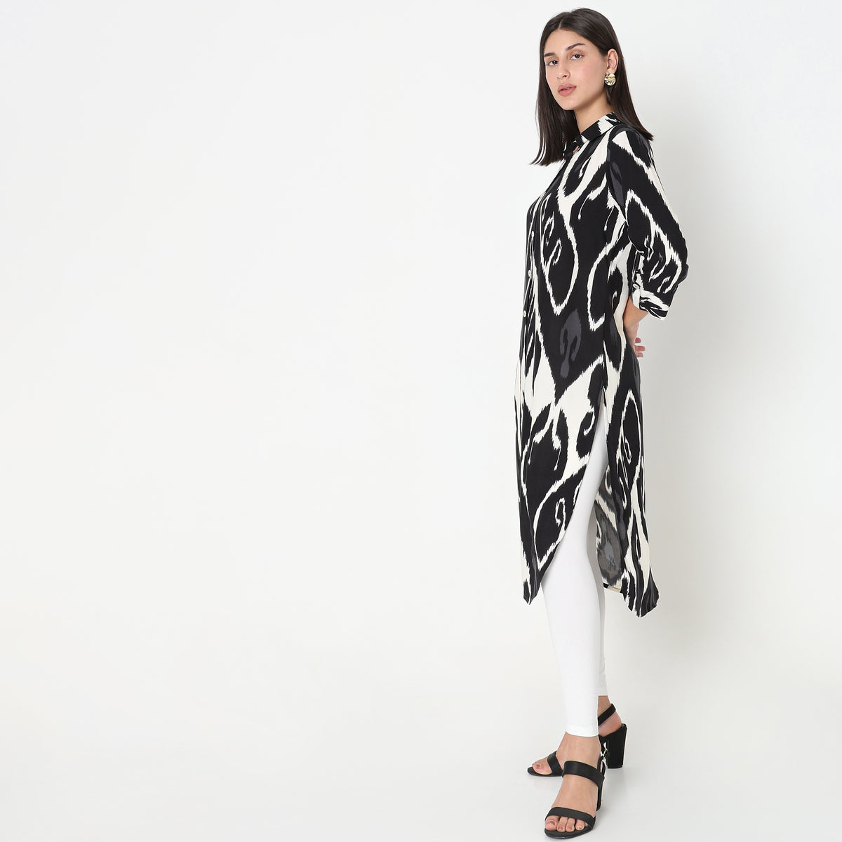 Straight Fit Printed Kurta