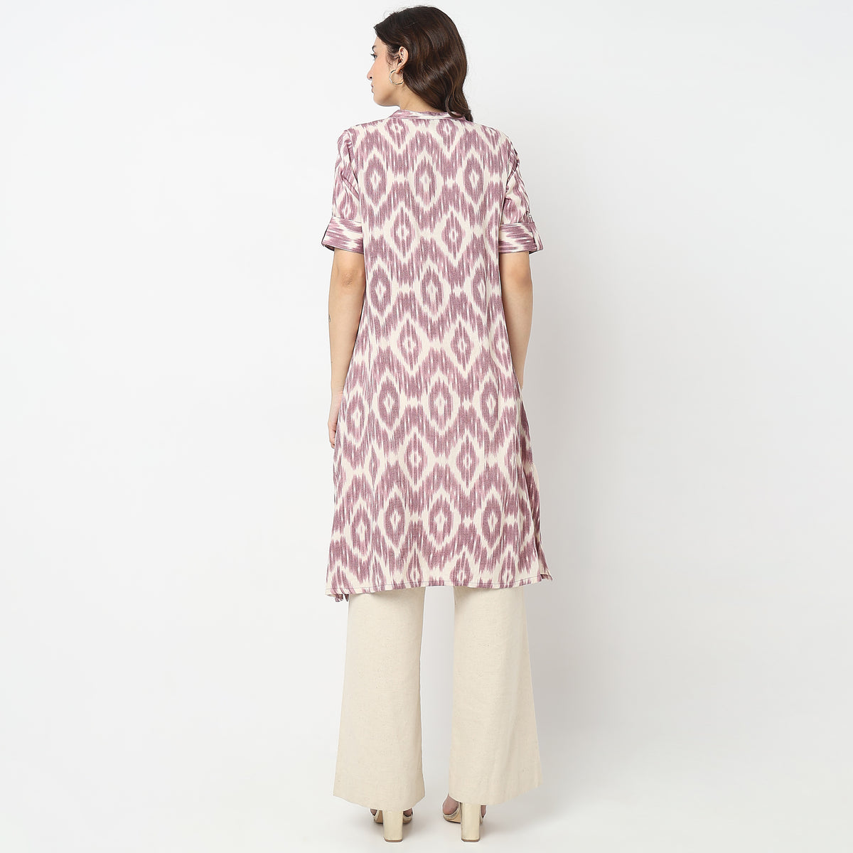 Flare Fit Printed Kurta