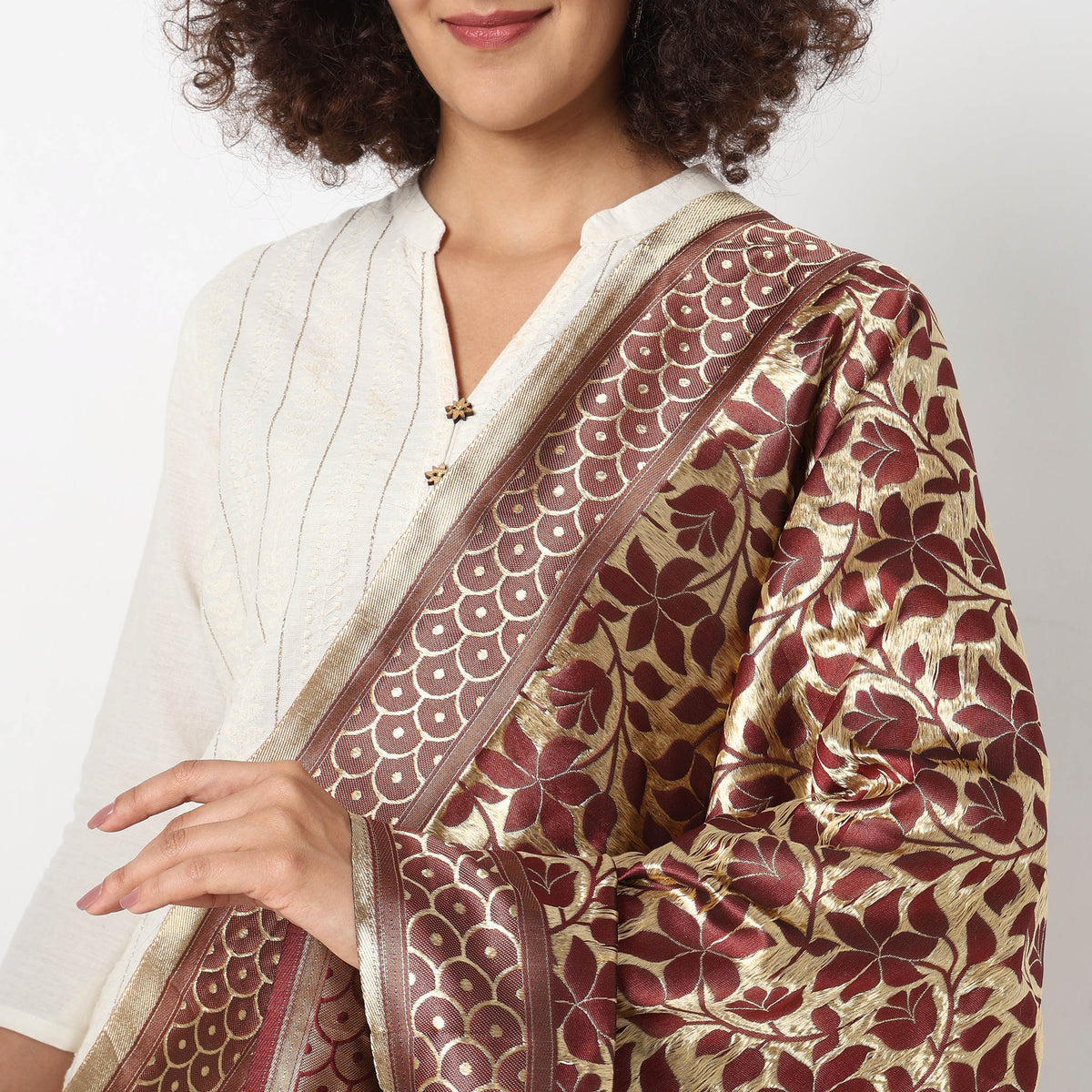 Regular Fit Printed Dupatta