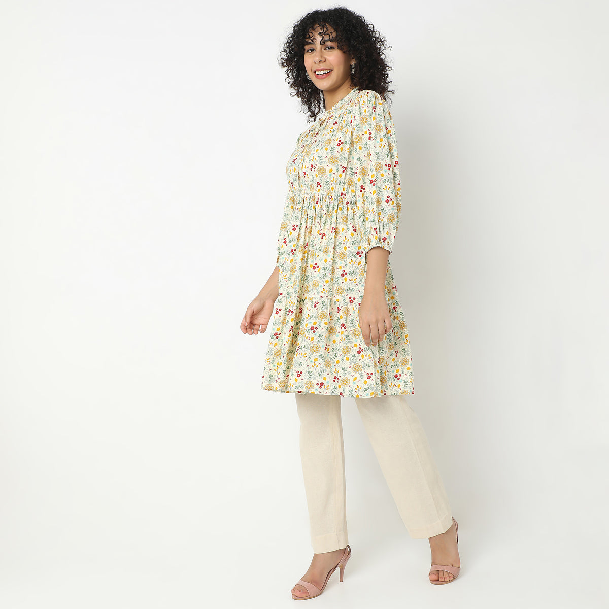 Regular Fit Printed Kurta