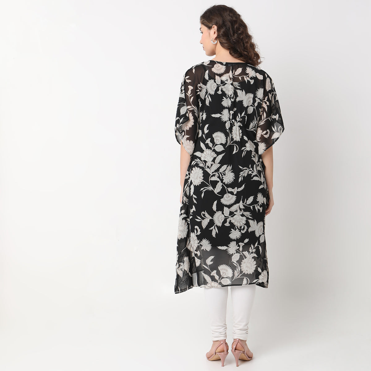 Boxy Fit Printed Kurta