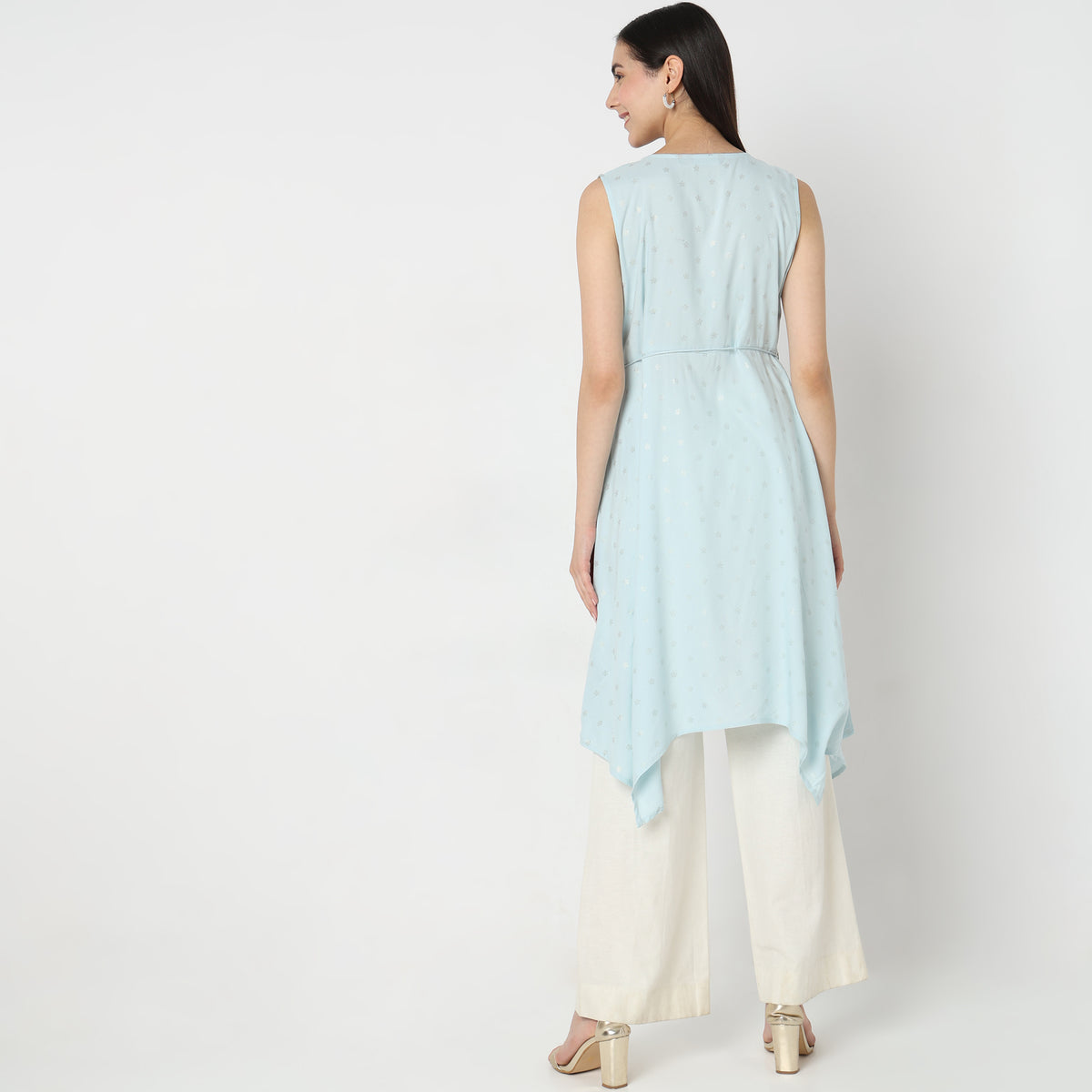 Regular Fit Embellished Kurta