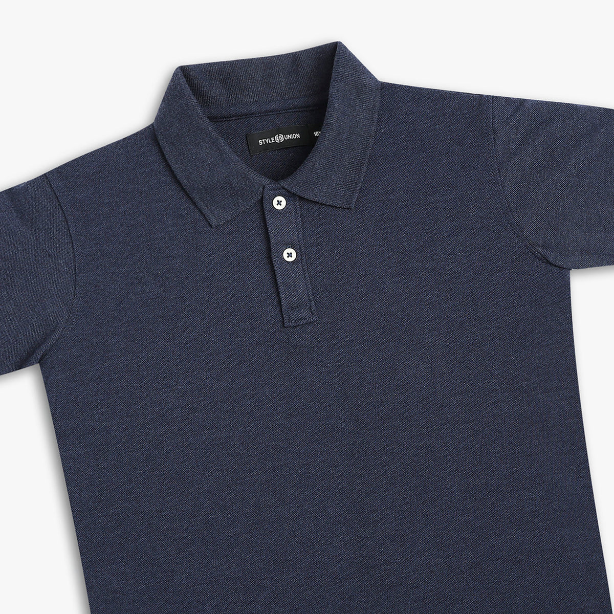 Boy's Relaxed Fit Solid Polo T-Shirt