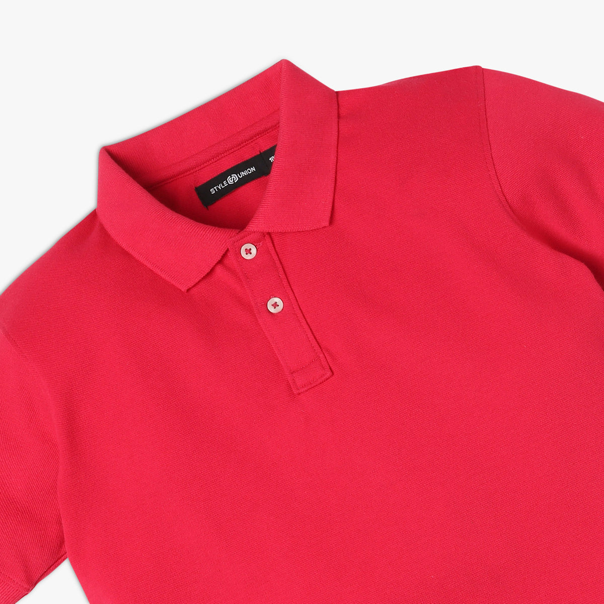 Boy's Relaxed Fit Solid Polo T-Shirt